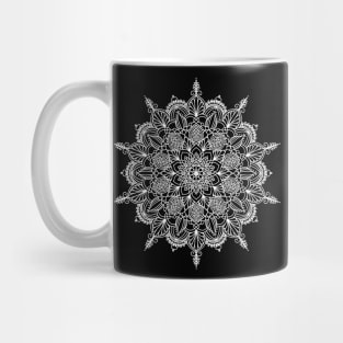 Bohemian Floral Mandala Mug